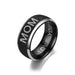 Wholesale Stainless Steel Black Pearl Ring JDC-RS-TS025 Rings 腾穗 MOM 7# Wholesale Jewelry JoyasDeChina Joyas De China