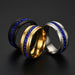 Wholesale Stainless steel blue dazzling ring JDC-RS-TS034 Rings 腾穗 Wholesale Jewelry JoyasDeChina Joyas De China