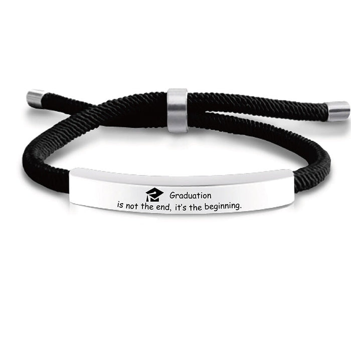 Wholesale Stainless Steel Braided Graduation Season Bracelet JDC-BT-GangGu001 Bracelet 钢古 Wholesale Jewelry JoyasDeChina Joyas De China