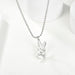 Wholesale stainless steel bunny necklace JDC-NE-YinX010 NECKLACE 伊杏 Wholesale Jewelry JoyasDeChina Joyas De China
