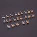 Wholesale stainless steel copper inlaid zircon Ear studs MOQ≥2 JDC-ES-HengS009 Piercings 亨森 Wholesale Jewelry JoyasDeChina Joyas De China