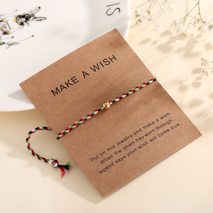 Wholesale Stainless Steel Cotton Cord Adjustable Bracelet JDC-BT-ZiR001 Bracelet 孜瑞 Stainless Steel Bead F1 Wholesale Jewelry JoyasDeChina Joyas De China