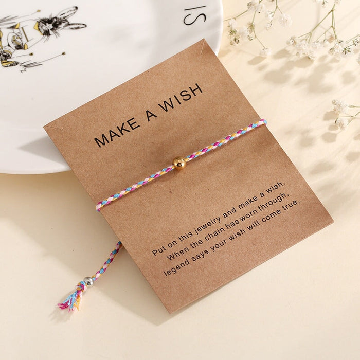 Wholesale Stainless Steel Cotton Cord Adjustable Bracelet JDC-BT-ZiR001 Bracelet 孜瑞 Stainless Steel Bead F5 Wholesale Jewelry JoyasDeChina Joyas De China