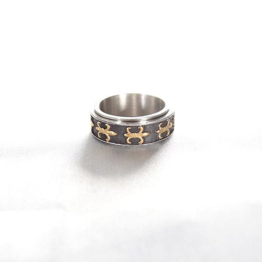 Wholesale Stainless Steel Cross Simple Rings JDC-RS-MRD023 Rings 美日德 Wholesale Jewelry JoyasDeChina Joyas De China