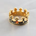 Wholesale Stainless Steel Crown Rings JDC-RS-MRD004 Rings 美日德 Wholesale Jewelry JoyasDeChina Joyas De China