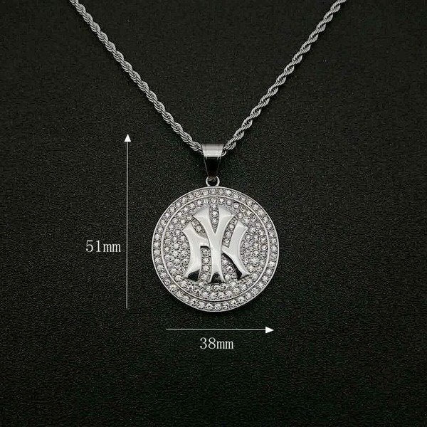 Wholesale Stainless Steel Diamond Necklaces JDC-NE-FY014 Necklaces 福友 Wholesale Jewelry JoyasDeChina Joyas De China