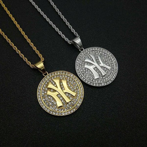 Wholesale Stainless Steel Diamond Necklaces JDC-NE-FY014 Necklaces 福友 Wholesale Jewelry JoyasDeChina Joyas De China