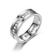 Wholesale stainless steel diamond ring JDC-RS-TS037 Rings 腾穗 Diamond HIS QUEEN 5# Wholesale Jewelry JoyasDeChina Joyas De China