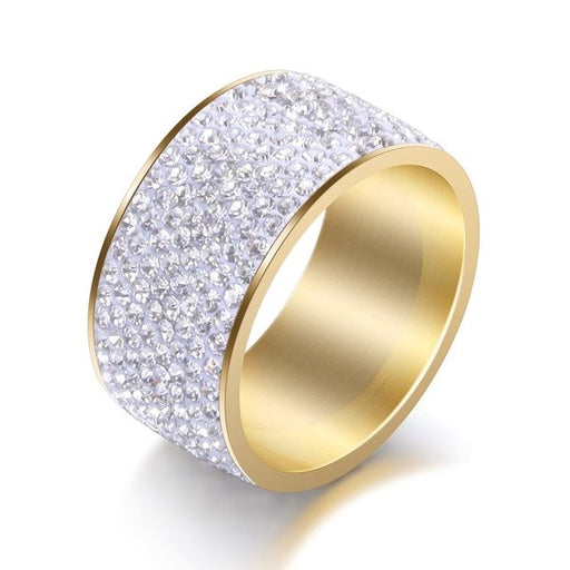 Wholesale Stainless Steel Diamond Rings JDC-RS-Zhongj004 Rings 众喆 Wholesale Jewelry JoyasDeChina Joyas De China