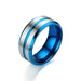 Wholesale Stainless steel double bevel ring JDC-RS-TS013 Rings 腾穗 Wholesale Jewelry JoyasDeChina Joyas De China