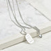 Wholesale stainless steel double-layer shaped necklace JDC-NE-YinX036 NECKLACE 伊杏 Wholesale Jewelry JoyasDeChina Joyas De China