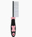 Wholesale stainless steel double-sided comb pet grooming pack of 2 JDC-PG-WQ011 Pet Grooming 万奇 Single-sided MINIMUM 2 pink Wholesale Jewelry JoyasDeChina Joyas De China