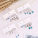 Wholesale stainless steel eye drop Zircon Earrings JDC-ES-Bingm002 Earrings 冰萌 Wholesale Jewelry JoyasDeChina Joyas De China