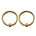 Wholesale Stainless Steel Eyebrow Ring Nose Ring JDC-EW-Chengy002 Piercings 辰亚 gold 8mm Wholesale Jewelry JoyasDeChina Joyas De China