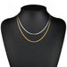 Wholesale Stainless Steel Flat Snake Bone Chain Necklace JDC-NE-HF004 Necklaces 泓飞 Wholesale Jewelry JoyasDeChina Joyas De China