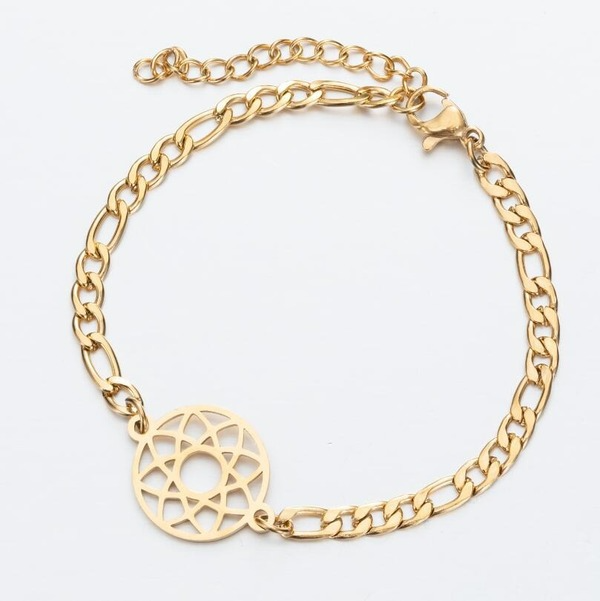 Bulk Jewelry Wholesale stainless steel flower of life  JDC-ST-L059 Wholesale factory from China YIWU China