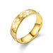 Wholesale Stainless steel football ring JDC-RS-TS017 Rings 腾穗 6MMgold 6# Wholesale Jewelry JoyasDeChina Joyas De China