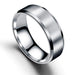 Wholesale stainless steel frosted ring JDC-RS-Dingc004 Rings 顶潮 Wholesale Jewelry JoyasDeChina Joyas De China