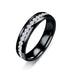 Wholesale Stainless steel full diamond ring JDC-RS-TS053 Rings 腾穗 Steel color 6# Wholesale Jewelry JoyasDeChina Joyas De China