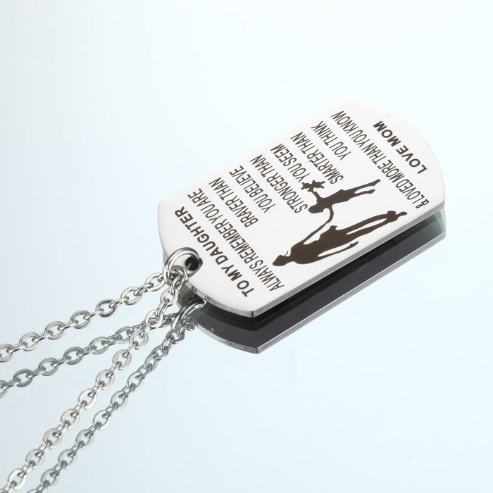Wholesale stainless steel gift necklace for mother's Day JDC-NE-Mail011 Necklaces 麦伦 Wholesale Jewelry JoyasDeChina Joyas De China