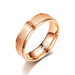 Wholesale stainless steel gold and black LOVE ring JDC-RS-TS073 Rings 腾穗 gold 5# Wholesale Jewelry JoyasDeChina Joyas De China