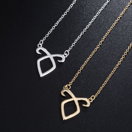 Bulk Jewelry Wholesale stainless steel gold Holy Grail artifact, city of bones Necklace  JDC-NE-S007 Wholesale factory from China YIWU China