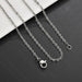 Wholesale Stainless Steel Gold Plated Chain Necklace JDC-NE-HF006 Necklaces 泓飞 steel 1.2mm*55cm Wholesale Jewelry JoyasDeChina Joyas De China