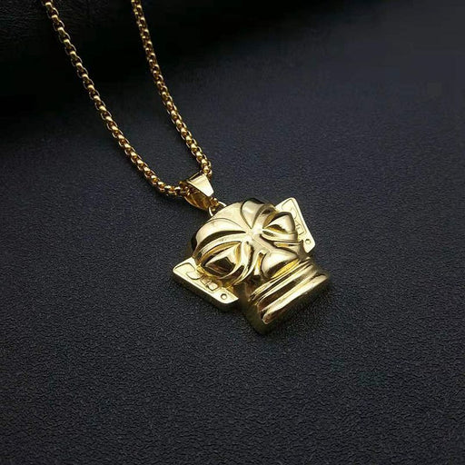 Wholesale stainless steel gold-plated pendant Charms JDC-CS-FY016 charms 福友 Wholesale Jewelry JoyasDeChina Joyas De China