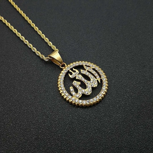 Wholesale Stainless Steel Gold Plated Religious Symbol Pendant Charms JDC-CS-FY057 charms 福友 Wholesale Jewelry JoyasDeChina Joyas De China