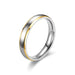 Wholesale Stainless steel gold zircon ring JDC-RS-TS023 Rings 腾穗 Wholesale Jewelry JoyasDeChina Joyas De China