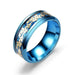 Wholesale Stainless steel golden dragon ring JDC-RS-TS015 Rings 腾穗 Blue Golden Dragon 6# Wholesale Jewelry JoyasDeChina Joyas De China