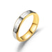Wholesale Stainless steel golden ring JDC-RS-TS004 Rings 腾穗 Female 4MM 6# Wholesale Jewelry JoyasDeChina Joyas De China