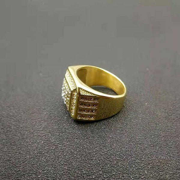 Wholesale stainless steel hiphop men's ring JDC-MRS-FY001 Men Rings JoyasDeChina Wholesale Jewelry JoyasDeChina Joyas De China