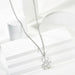 Wholesale stainless steel hollow bear necklace JDC-NE-YinX014 NECKLACE 伊杏 Wholesale Jewelry JoyasDeChina Joyas De China