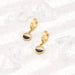 Wholesale stainless steel letter Earrings JDC-ES-MiMeng007 Earrings 米萌 Wholesale Jewelry JoyasDeChina Joyas De China