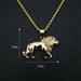 Wholesale Stainless Steel Lion Pendant Charms JDC-CS-FY013 charms 福友 Wholesale Jewelry JoyasDeChina Joyas De China