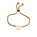 Wholesale stainless steel love heart adjustable bracelet JDC-BT-ChanX002 Bracelet 昌鑫 SSB0007 Wholesale Jewelry JoyasDeChina Joyas De China