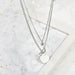Wholesale stainless steel love necklace JDC-NE-YinX032 NECKLACE 伊杏 Wholesale Jewelry JoyasDeChina Joyas De China