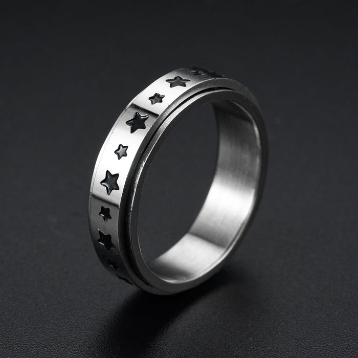 Wholesale Stainless steel lucky cat ring JDC-RS-TS001 Rings 腾穗 Wholesale Jewelry JoyasDeChina Joyas De China