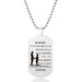 Wholesale Stainless Steel Military Brand Father's Day Mother's Day Necklace MOQ≥2 JDC-NE-GangGu001 Necklaces 钢古 MOQ2 W00005 Wholesale Jewelry JoyasDeChina Joyas De China