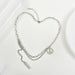 Wholesale stainless steel necklace JDC-NE-YinX001 NECKLACE 伊杏 Wholesale Jewelry JoyasDeChina Joyas De China