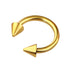 Wholesale stainless steel nose ring nose nails JDC-NS-Chengy003 Piercings 辰亚 B gold Wholesale Jewelry JoyasDeChina Joyas De China