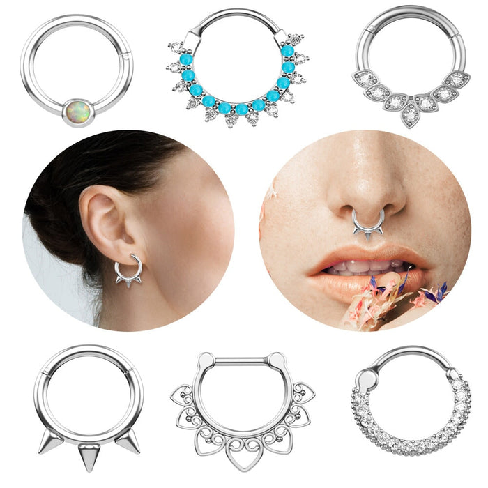 Wholesale Stainless Steel Nose Ring puncture JDC-NS-WH003 Piercings 威怀 Wholesale Jewelry JoyasDeChina Joyas De China