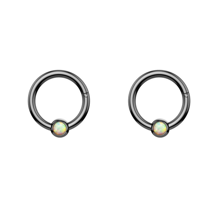 Wholesale Stainless Steel Nose Ring puncture JDC-NS-WH003 Piercings 威怀 black Wholesale Jewelry JoyasDeChina Joyas De China