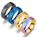 Wholesale Stainless steel pearl sand ring JDC-RS-TS029 Rings 腾穗 Wholesale Jewelry JoyasDeChina Joyas De China