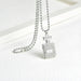 Wholesale stainless steel perfume bottle necklace JDC-NE-YinX003 NECKLACE 伊杏 Wholesale Jewelry JoyasDeChina Joyas De China