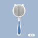 Wholesale stainless steel plastic rubber comb Pet Grooming pack of 2 JDC-PG-WQ017 Pet Grooming 万奇 blue MINIMUM 2 8*20cm Wholesale Jewelry JoyasDeChina Joyas De China