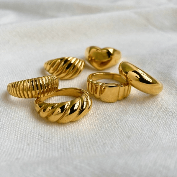 Wholesale stainless steel refers to 18K gold plated Rings JDC-RS-JD001 Rings JoyasDeChina Wholesale Jewelry JoyasDeChina Joyas De China