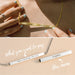 Wholesale stainless steel retractable mother's Day Necklace JDC-NE-Mail018 Necklaces 麦伦 Wholesale Jewelry JoyasDeChina Joyas De China