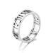 Wholesale Stainless steel roman ring JDC-RS-TS011 Rings 腾穗 6MMSteel color 6# Wholesale Jewelry JoyasDeChina Joyas De China
